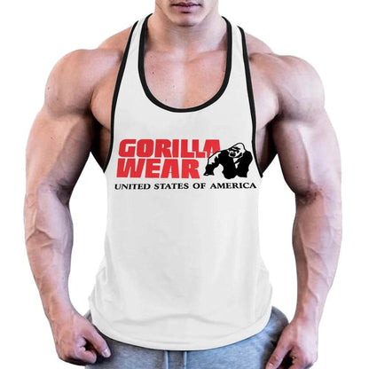 Men's High-Quality Cotton Fitness Vest - Sweat-Absorbent Bodybuilding Top - Buy Center