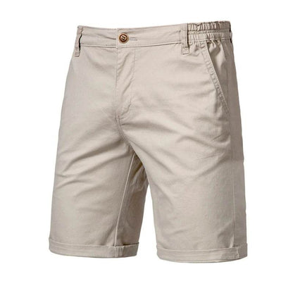 FANWEILIN Men's 100% Cotton Summer Cargo Shorts - Casual Bermuda Style - Buy Center
