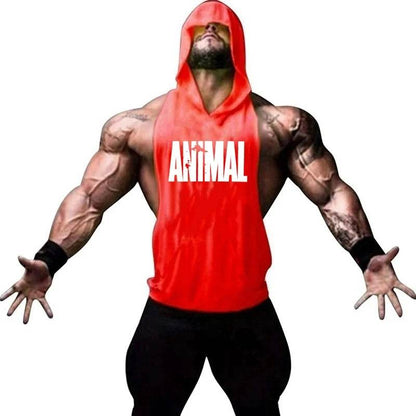 Men's Sleeveless Gym Top - Casual Bodybuilding Fitness Tank Shirt - Buy Center