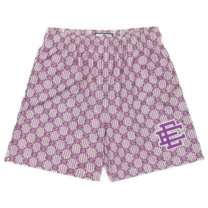 Eric Emanuel Men's Gym Shorts - Floral Print Summer Sports & Beach Wear - Buy Center