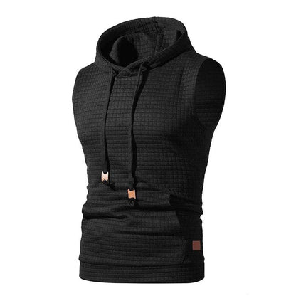 2023 Men's Hooded Sleeveless Cardigan Vest - Plus Size S-4XL Streetwear - Buy Center