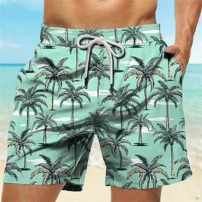 Men's 2024 Summer Casual Drawstring Shorts - Quick Dry & Stylish Prints - Buy Center