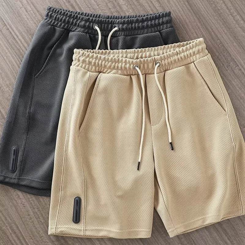 Bakorobaty Men's Y2K Baggy Shorts - Breathable Fitness Streetwear - Buy Center