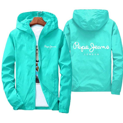 2025 Men's Outdoor Hooded Jacket - Waterproof Casual Hiking Windbreaker - Buy Center