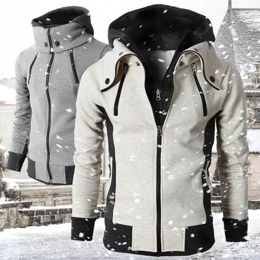 King Billion Men's Zip Up Hoodie - Thick Warm Fleece Jacket for Winter - Buy Center