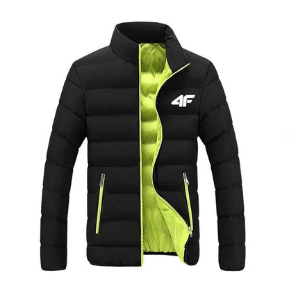 2024 Men's Waterproof Windbreaker Jacket - Warm Autumn Zip-Up Coat - Buy Center