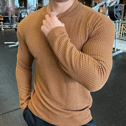 Btsukimi Men's Casual Knitted Pullovers - O-Neck, Spring & Autumn Wear - Buy Center
