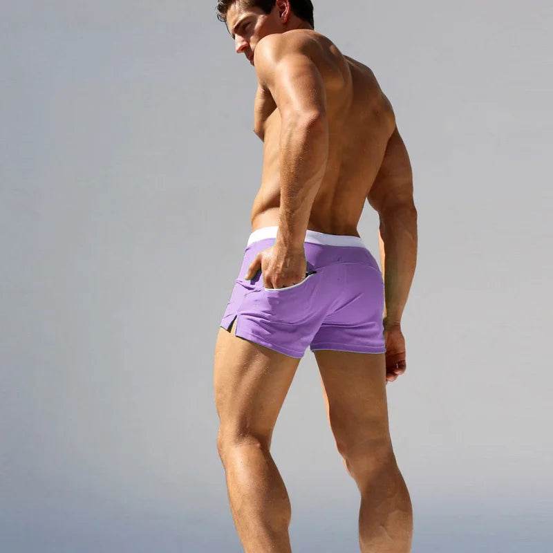 MOONBIFFY Quick Dry Men's Swimming Shorts - Beach & Surf Trunks - Buy Center