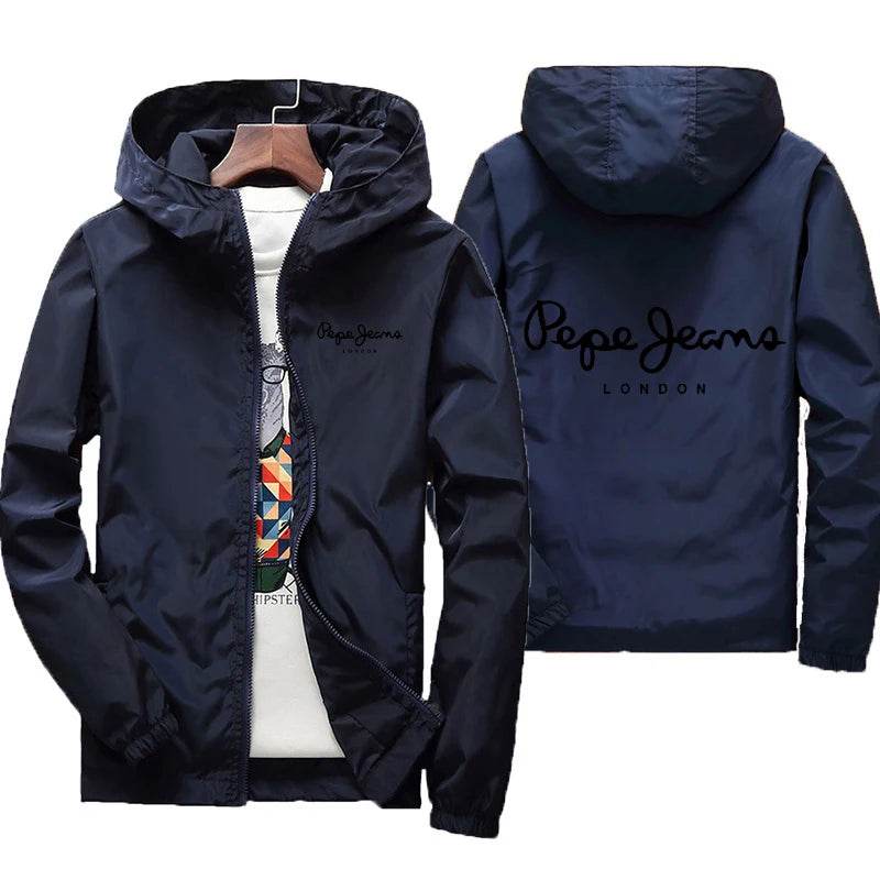 2025 Men's Outdoor Hooded Jacket - Waterproof Casual Hiking Windbreaker - Buy Center