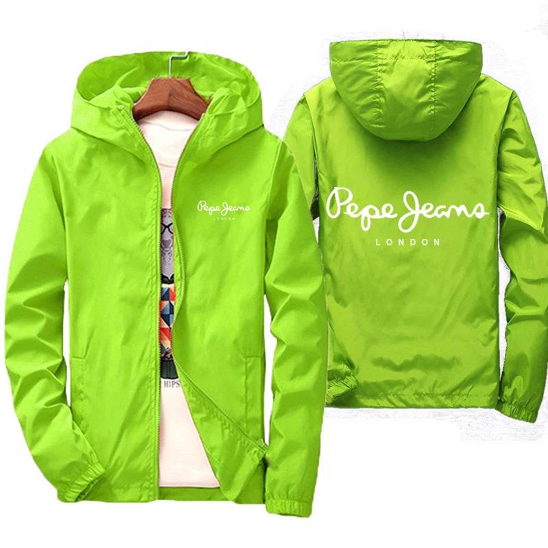 2025 Men's Outdoor Hooded Jacket - Waterproof Casual Hiking Windbreaker - Buy Center