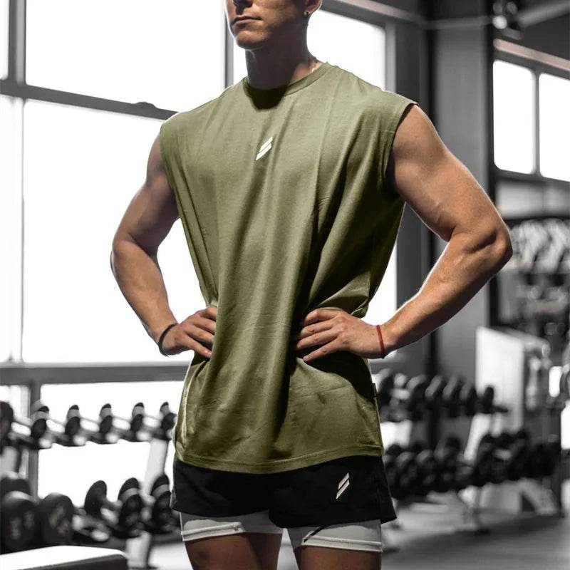 Men's Breathable Sports Tank Top - Quick Drying Loose Fit for Summer - Buy Center