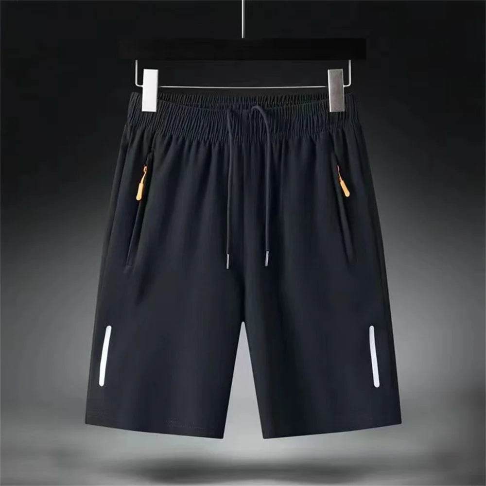 Men's Summer Casual Ice Silk Shorts - Quick Dry & Lightweight Design - Buy Center