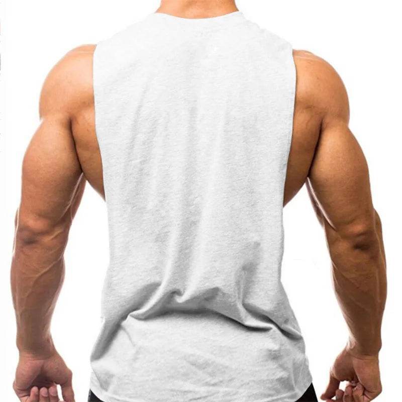 Muscleguys Men's Gym Tank Top - Low Cut Armholes for Fitness & Bodybuilding - Buy Center
