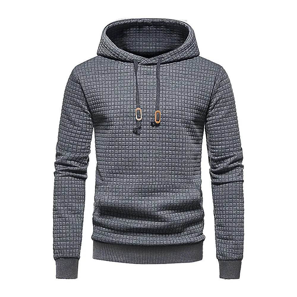 Men's Oversized Casual Hoodie - Thin Pullover for Spring & Fall Wear - Buy Center