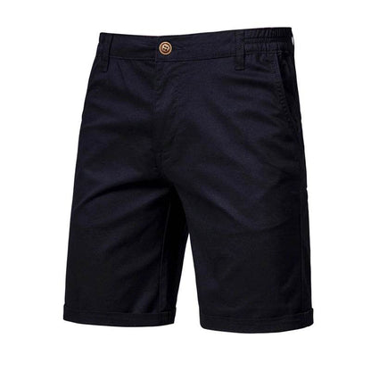 FANWEILIN Men's 100% Cotton Summer Cargo Shorts - Casual Bermuda Style - Buy Center
