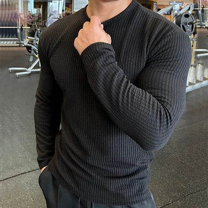 Btsukimi Men's Casual Knitted Pullovers - O-Neck, Spring & Autumn Wear - Buy Center