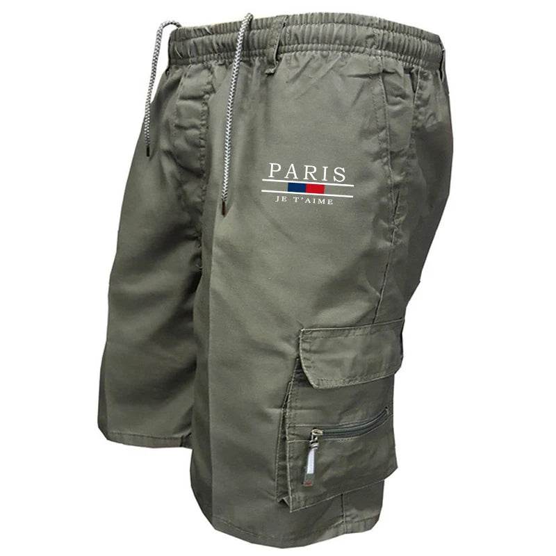 ZOCI Men's Casual Summer Cargo Shorts - Loose Fit, Multi-Pocket Design - Buy Center