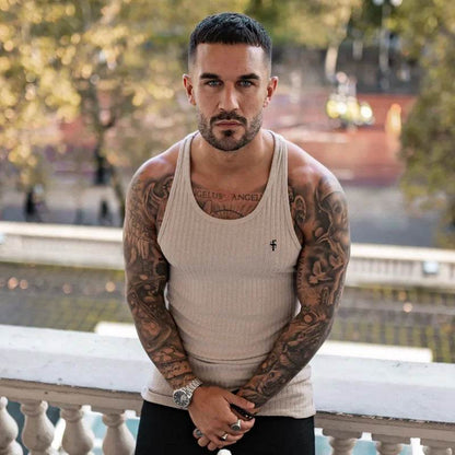 FATHER SONS Men's Quick-Drying Breathable Tank Top - Fitness & Casual Style - Buy Center
