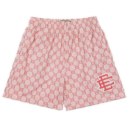Eric Emanuel Men's Gym Shorts - Floral Print Summer Sports & Beach Wear - Buy Center