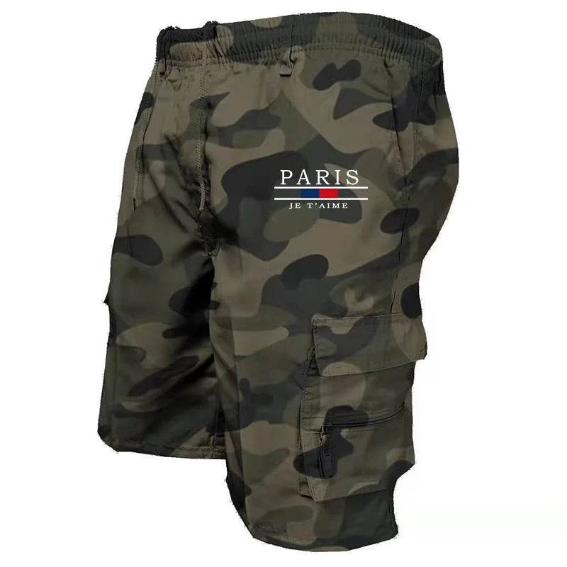 ZOCI Men's Casual Summer Cargo Shorts - Loose Fit, Multi-Pocket Design - Buy Center