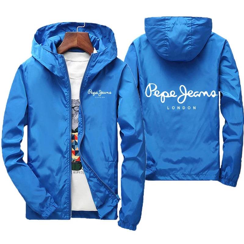 2025 Men's Outdoor Hooded Jacket - Waterproof Casual Hiking Windbreaker - Buy Center