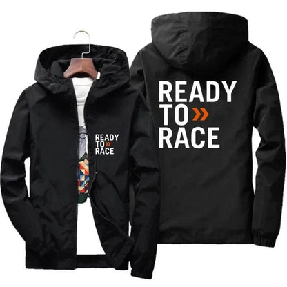 Men's Slim Fit Windproof Motorcycle Jacket - Spring & Summer Apparel - Buy Center