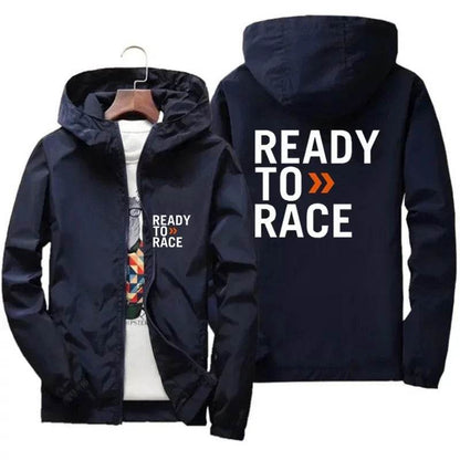 Men's Slim Fit Windproof Motorcycle Jacket - Spring & Summer Apparel - Buy Center