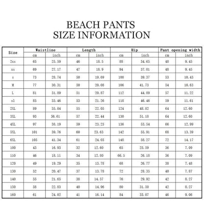 MCDV Men's Swim Trunks - Drawstring, Breathable Retro Patchwork Shorts - Buy Center