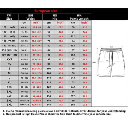 Classic Perris Pattern Beach Shorts for Men - Retro Casual Swim Trunks - Buy Center