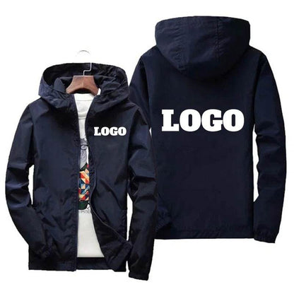 Custom Men's Waterproof Autumn Jacket - Warm Windbreaker in 6XL Sizes - Buy Center
