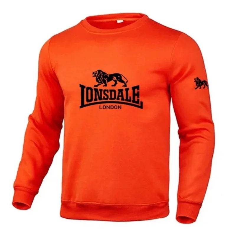 Casual Men's Hoodies - Multicolor Letter Print for Spring & Winter Wear - Buy Center