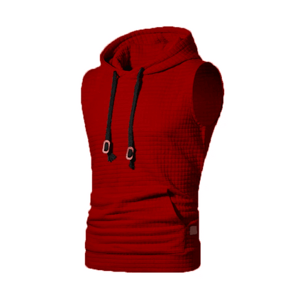 2023 Men's Hooded Sleeveless Cardigan Vest - Plus Size S-4XL Streetwear - Buy Center