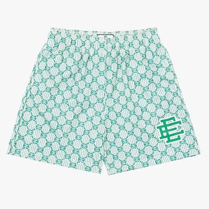 Eric Emanuel Men's Gym Shorts - Floral Print Summer Sports & Beach Wear - Buy Center