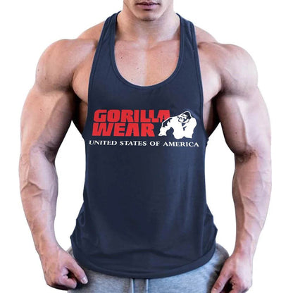 Men's High-Quality Cotton Fitness Vest - Sweat-Absorbent Bodybuilding Top - Buy Center