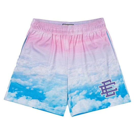 Eric Emanuel Men's Gym Shorts - Floral Print Summer Sports & Beach Wear - Buy Center