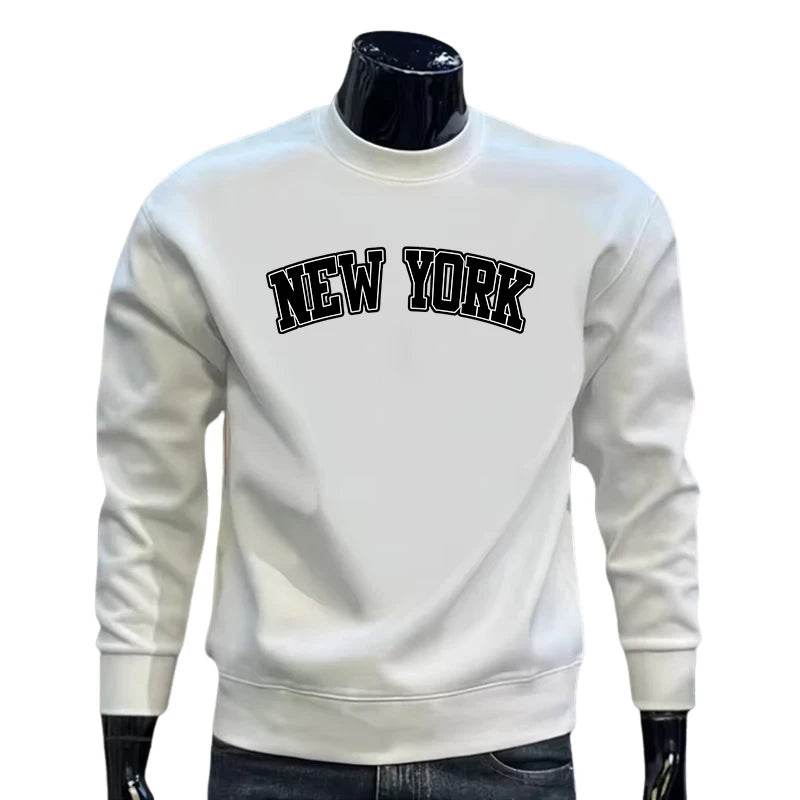 TLIT Men's O-neck Hoodies - Casual Longsleeve Pullover for Spring & Autumn - Buy Center