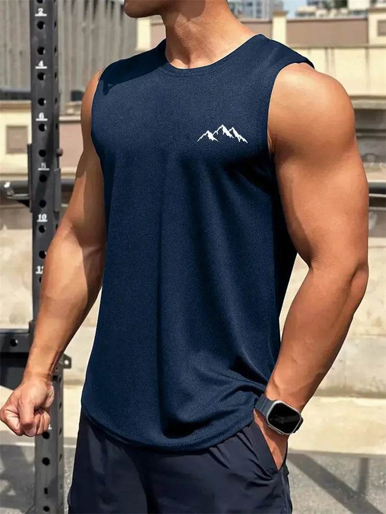 GPBD Men's Summer Crew Neck Mesh Vest - Breathable Quick Drying Top - Buy Center