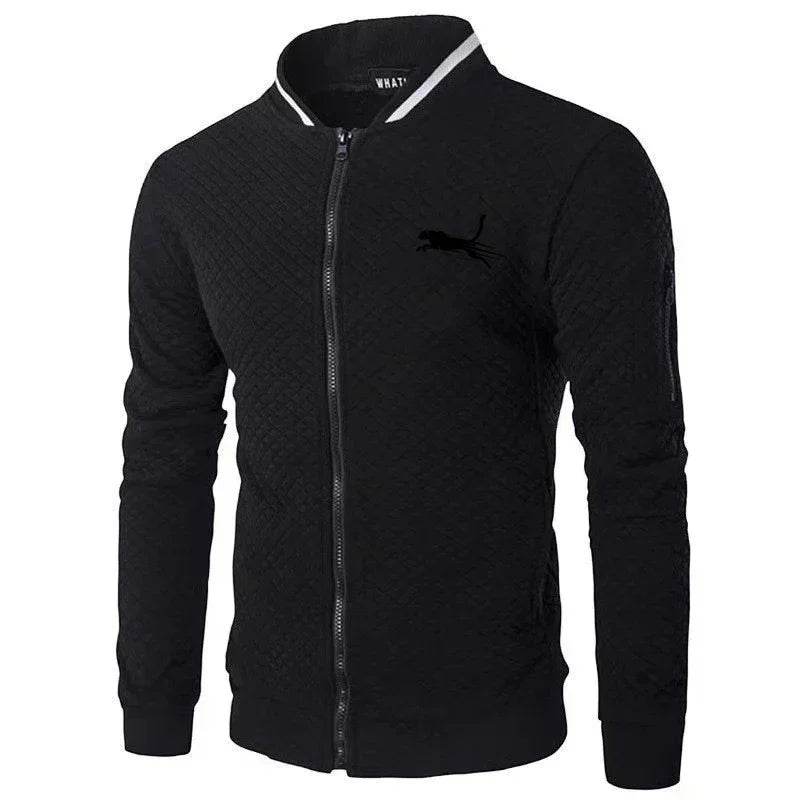 Men's Casual Sportswear Zipper Cardigan - Lightweight Spring Autumn Fashion - Buy Center