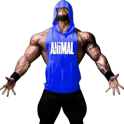 Men's Sleeveless Gym Top - Casual Bodybuilding Fitness Tank Shirt - Buy Center