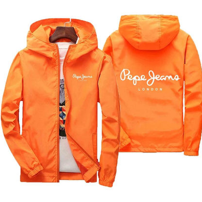 2025 Men's Outdoor Hooded Jacket - Waterproof Casual Hiking Windbreaker - Buy Center