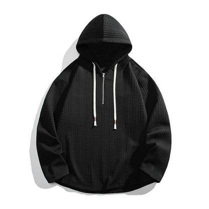 FAVOCENT Men's Hooded Sweatshirt - Casual Loose Pullover for Spring & Autumn - Buy Center