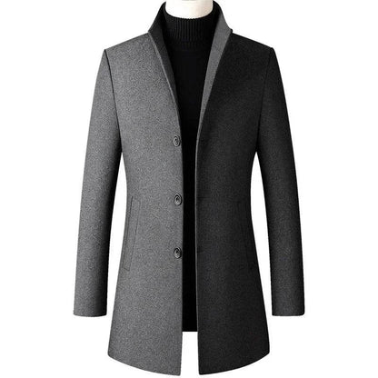 TFETTERS Men's Trench Coat - Korean Fashion for Business Casual Style - Buy Center