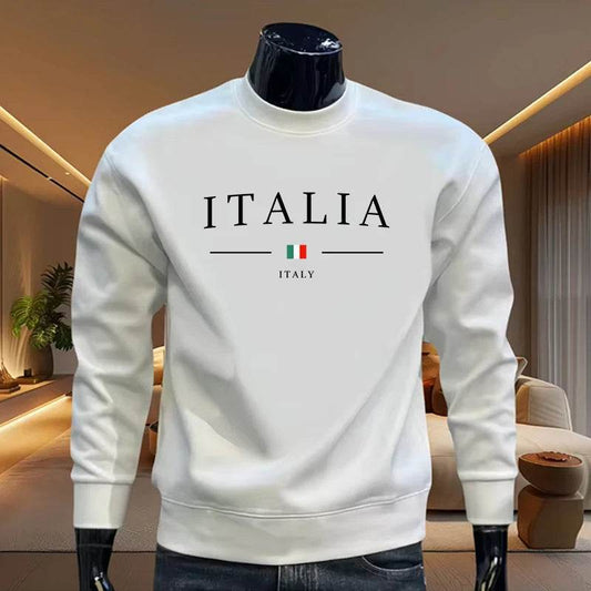 TLIT Printed Pullover Hoodie for Men - Casual O-Neck Long Sleeve Wear - Buy Center