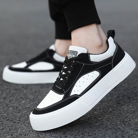 Buycenter Men's Casual Sneakers - Low-Top Platform for Trendy Style - Buy Center