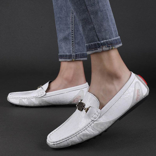 Buycenter First Layer Cowhide Casual Shoes for Men - Stylish, Breathable Comfort - Buy Center