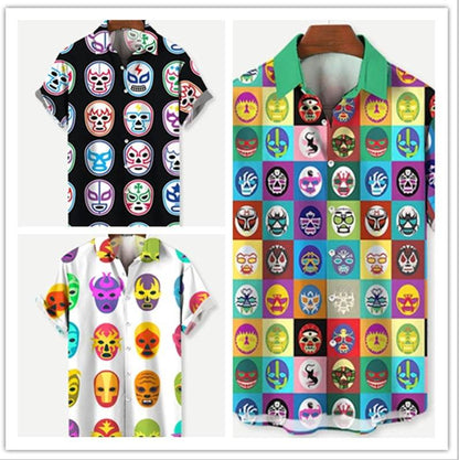 Casual 3D Hawaiian Shirt for Men - Vibrant Summer Floral Prints - Buy Center