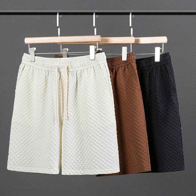 Trendy Lapel Short Sleeve Shorts Suit - Stylish Man Pajama Set for All Occasions