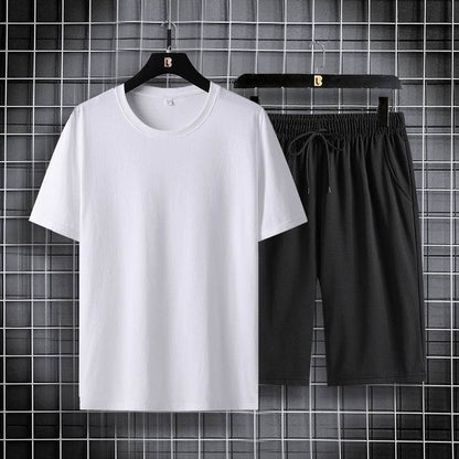 Tide Brand Men's Cotton Pajama Set - Short Sleeve T-Shirt & Shorts - Buy Center