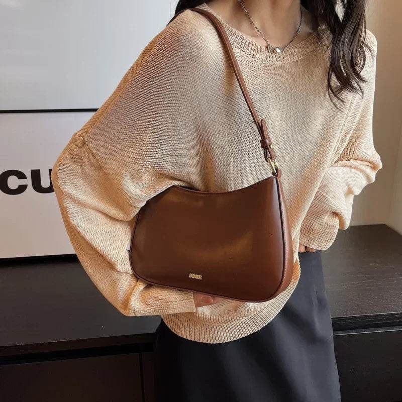 Luxury Red Leather Crossbody Bag - Stylish Designer Sling Handbag - Buy Center