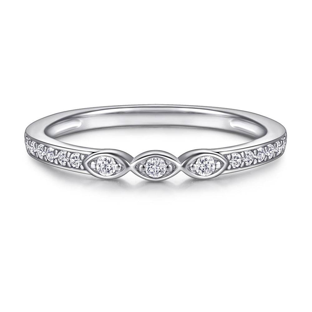 S925 Sterling Silver Women's Ring Set - Elegant Exaggerated Design for 2025 - Buy Center